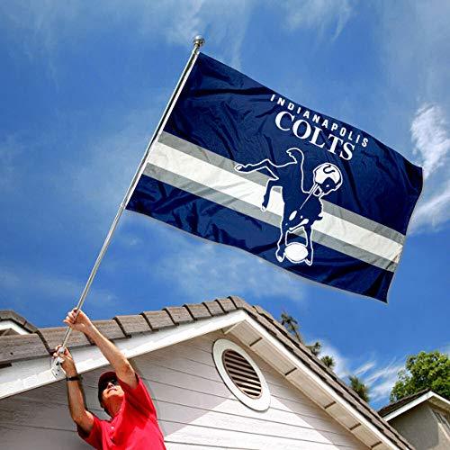 WinCraft Colts Throwback Vintage Retro 3x5 Banner Flag - 757 Sports Collectibles