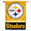 WinCraft Pittsburgh Steelers Gold Two Sided House Flag - 757 Sports Collectibles