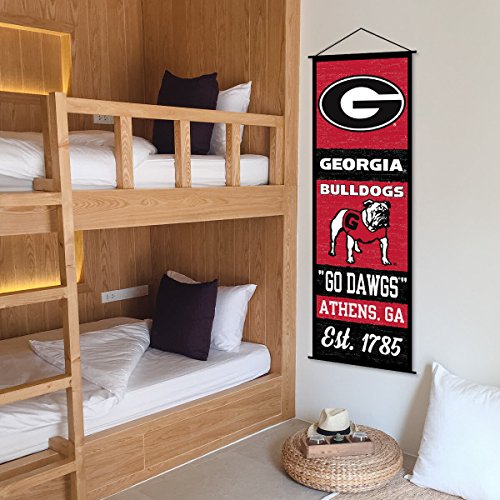 Georgia Bulldogs Banner and Scroll Sign - 757 Sports Collectibles