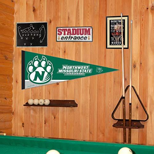 College Flags & Banners Co. Northwest Missouri State Bearcats Full Size Pennant - 757 Sports Collectibles