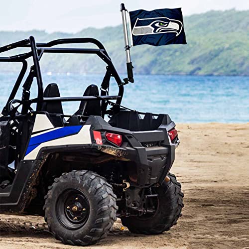 WinCraft Seattle Seahawks Boat and Golf Cart Flag - 757 Sports Collectibles