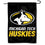 College Flags & Banners Co. Michigan Tech Huskies Garden Flag - 757 Sports Collectibles