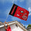 College Flags & Banners Co. Georgia Bulldogs Football Helmet Flag - 757 Sports Collectibles