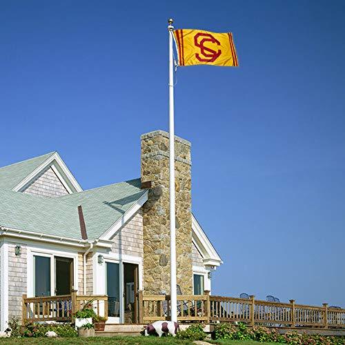 College Flags & Banners Co. USC Trojans Vintage Retro Throwback 3x5 Banner Flag - 757 Sports Collectibles