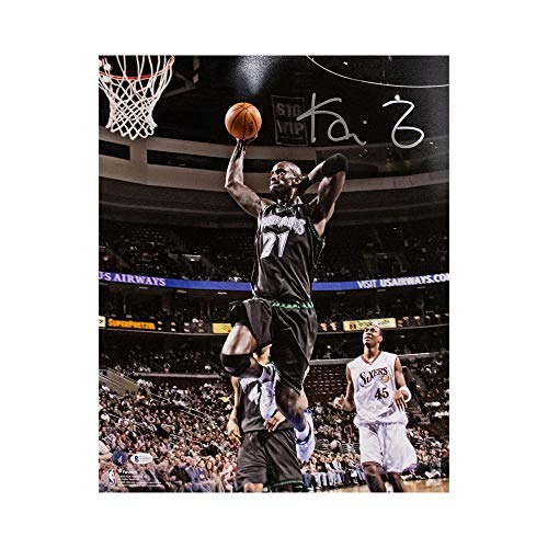 Kevin Garnett Autographed Minnesota Timberwolves 16x20 Photo - BAS COA - 757 Sports Collectibles