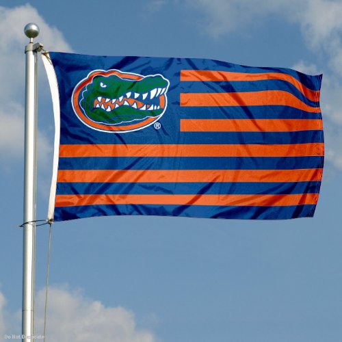 College Flags & Banners Co. Florida Gators Stars and Stripes Nation Flag - 757 Sports Collectibles