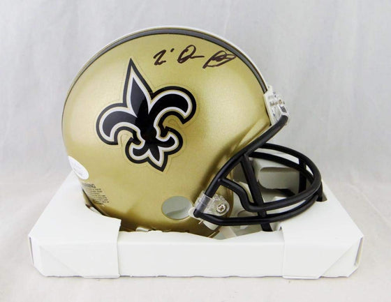 Trequan Smith Autographed New Orleans Saints Mini Helmet- JSA Witnessed Auth - 757 Sports Collectibles
