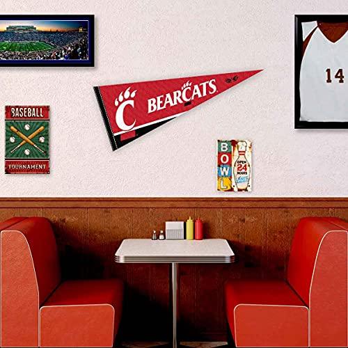 College Flags & Banners Co. Cincinnati Pennant Full Size Felt - 757 Sports Collectibles