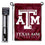 College Flags & Banners Co. Texas A&M Aggies Garden Flag with Stand Holder - 757 Sports Collectibles