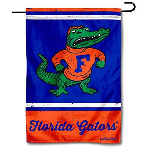 WinCraft Florida Gators Vintage Retro Throwback Garden Flag - 757 Sports Collectibles