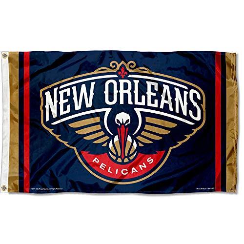 WinCraft New Orleans Pelicans 3x5 Banner Flag - 757 Sports Collectibles