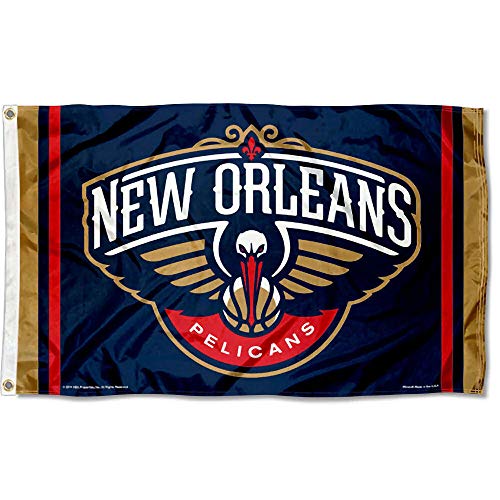 WinCraft New Orleans Pelicans 3x5 Banner Flag - 757 Sports Collectibles