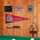 College Flags & Banners Co. Ohio State Pennant Full Size Felt - 757 Sports Collectibles