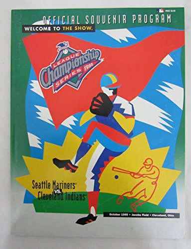 1995 ALCS Program Seattle Mariners Vs. Cleveland Indians 131823