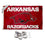 Arkansas Razorbacks Wordmark Banner and Tapestry Wall Tack Pads - 757 Sports Collectibles