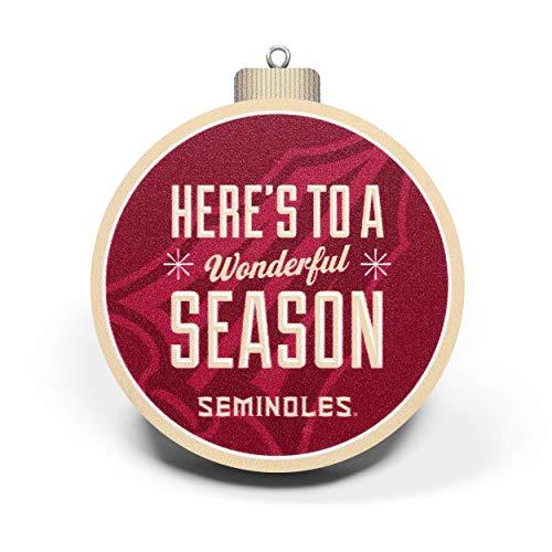 YouTheFan NCAA Florida State Seminoles 3D Logo Series Ornament - 757 Sports Collectibles