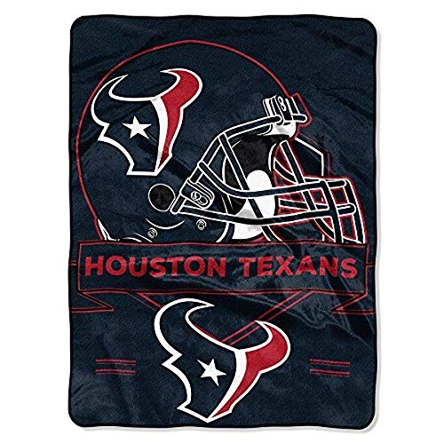 Northwest 0807 Houston Texans NFL Royal Plush Raschel (Prestige Series) - 757 Sports Collectibles