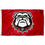 College Flags & Banners Co. Georgia Bulldogs Red Dawgs Flag - 757 Sports Collectibles