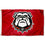 College Flags & Banners Co. Georgia Bulldogs Red Dawgs Flag - 757 Sports Collectibles