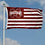 College Flags & Banners Co. Mississippi State Bulldogs Stars and Stripes Nation Flag - 757 Sports Collectibles