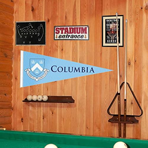 College Flags & Banners Co. Columbia Lions Pennant Full Size Felt - 757 Sports Collectibles