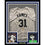 Framed Autographed/Signed Tim Raines 33x42 New York Pinstripe Baseball Jersey JSA COA