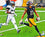 Chase Claypool Signed Pittsburgh Steelers 16x20 TD Vs. Eagles FP Photo- Beckett W Black - 757 Sports Collectibles