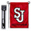 College Flags & Banners Co. St. John's Red Storm Garden Flag and Flag Stand Pole Holder Set - 757 Sports Collectibles