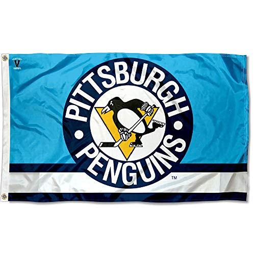 WinCraft Pittsburgh Penguins Vintage Logo Flag and Banner - 757 Sports Collectibles