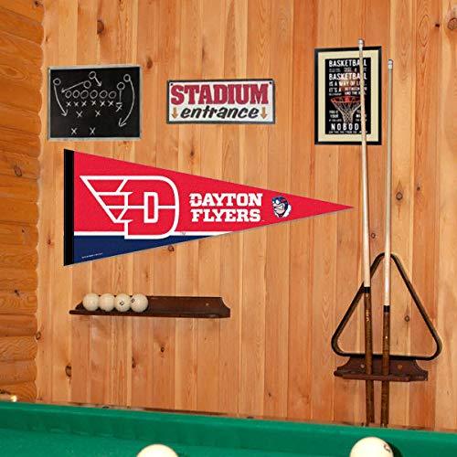 College Flags & Banners Co. Dayton Flyers New Logo 12" X 30" Pennant - 757 Sports Collectibles