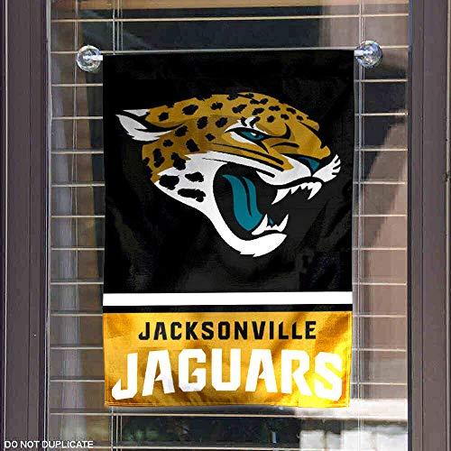 WinCraft Jacksonville Jaguars Double Sided Garden Flag - 757 Sports Collectibles