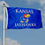 College Flags & Banners Co. Kansas Jayhawks Wordmark Flag - 757 Sports Collectibles