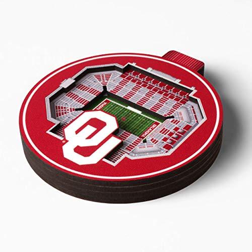 YouTheFan NCAA Oklahoma Sooners 3D StadiumView Ornament - Oklahoma Memorial Stadium - 757 Sports Collectibles