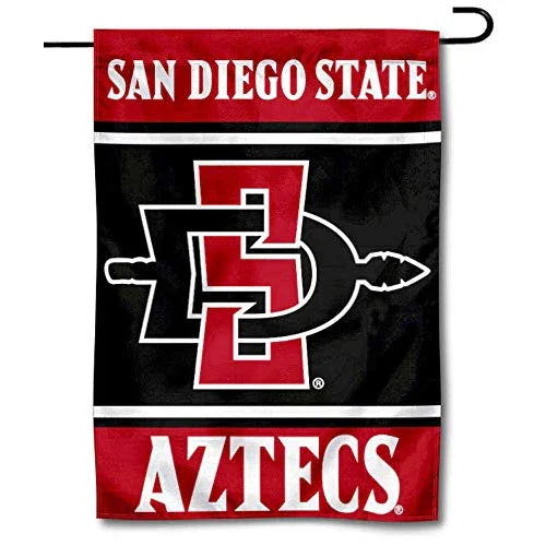 College Flags & Banners Co. San Diego State Aztecs Garden Flag - 757 Sports Collectibles
