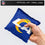 Wild Sports NFL Los Angeles Rams 8pk Dual Sided Bean Bags, Team Color - 757 Sports Collectibles