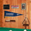 College Flags & Banners Co. Emory Eagles Pennant Full Size Felt - 757 Sports Collectibles