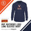 Campus Colors NCAA MVP Adult Long-Sleeve Shirt - Cotton & Polyester - Durable and Lightweight - Stylish Comfort for Game Days (Virginia Cavaliers - Blue, Medium) - 757 Sports Collectibles