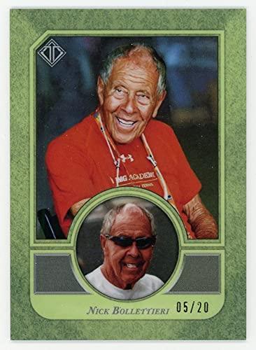 Nick Bollettieri 2020 Topps Transcendent Tennis VIP Card #42 05/20 - 757 Sports Collectibles