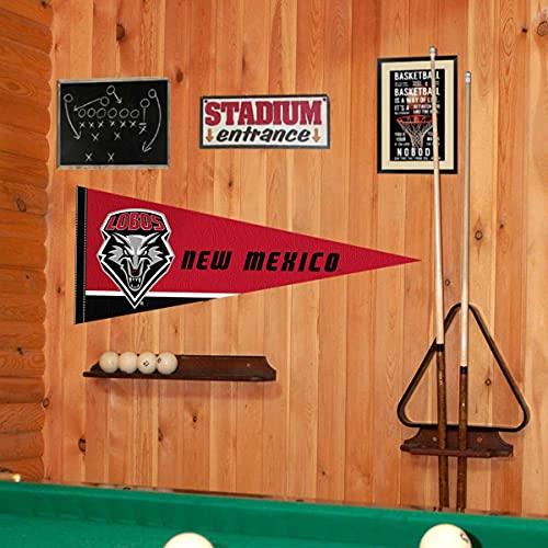 College Flags & Banners Co. New Mexico Pennant Full Size Felt - 757 Sports Collectibles