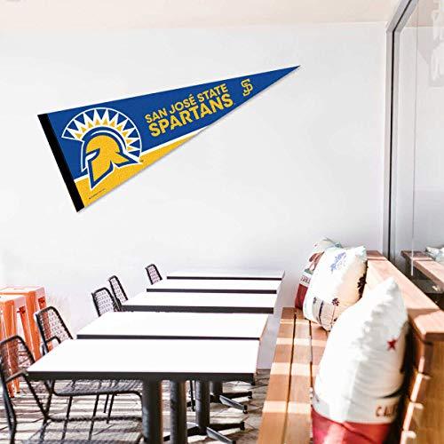 College Flags & Banners Co. San Jose State University Pennant Full Size Felt - 757 Sports Collectibles