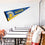 College Flags & Banners Co. San Jose State University Pennant Full Size Felt - 757 Sports Collectibles