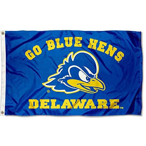 College Flags & Banners Co. Delaware Blue Hens Go Blue Hens Flag - 757 Sports Collectibles