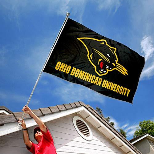 College Flags & Banners Co. Ohio Dominican Panthers Flag - 757 Sports Collectibles