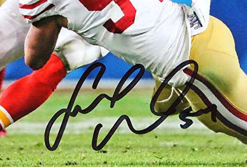 Fred Warner Signed San Francisco 49ers Tackle 8x10 Photo-Beckett W Hologram Black - 757 Sports Collectibles