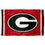 College Flags & Banners Co. Georgia Bulldogs Red Field Stripe G Flag - 757 Sports Collectibles