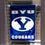 College Flags & Banners Co. Brigham Young Cougars Garden Flag - 757 Sports Collectibles