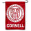 College Flags & Banners Co. Cornell Big Red Insignia Garden Flag - 757 Sports Collectibles