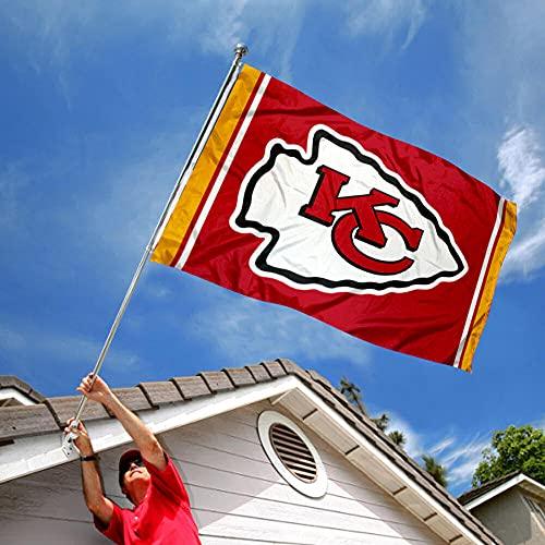 WinCraft Kansas City Chiefs KC Large 3x5 Flag - 757 Sports Collectibles