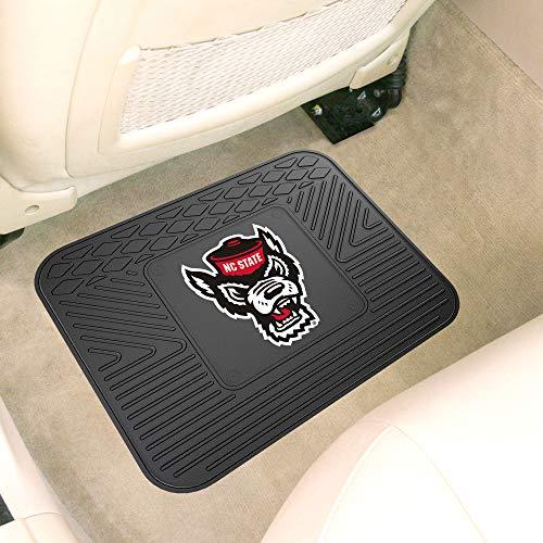 Fanmats 10989 North Carolina State Wolfpack Rear Second Row Vinyl Heavy Duty Utility Mat - 757 Sports Collectibles