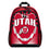 NORTHWEST NCAA Utah Utes "Lightning" Sports Backpack, 16.5" x 5.5" x 12", Lightning - 757 Sports Collectibles
